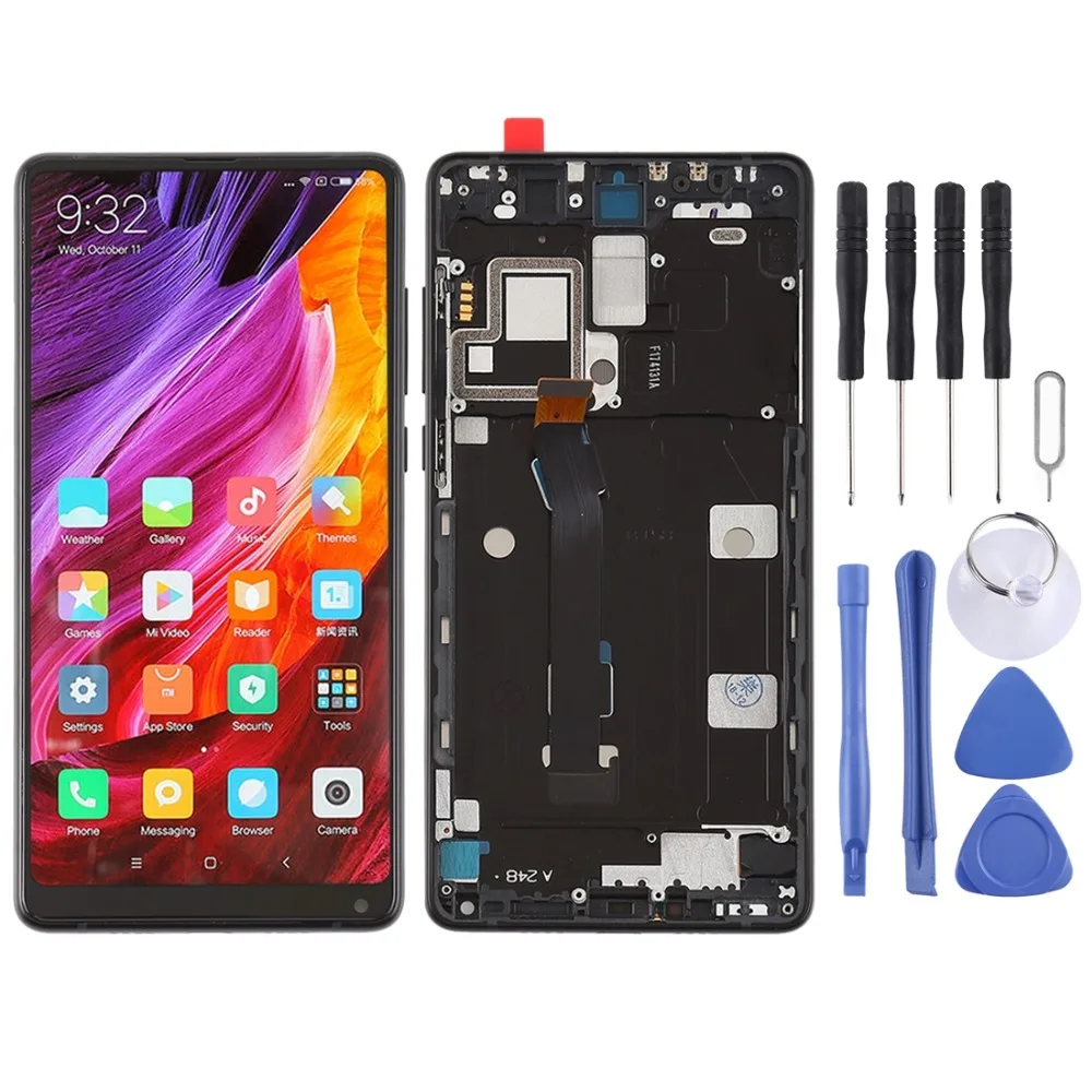 ЖК дисплей для Xiaomi MI MIX 2S 3 сменный сенсорный экран с дигитайзером в сборе запасные