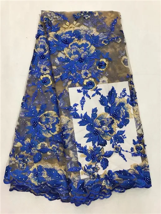 Новинка 2017 белая искусственная 3d ткань вышитая тюль сетчатая кружевная с камнями