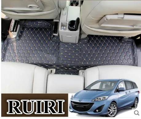 Высокое качество! Специальные автомобильные коврики для Mazda 5 2018 2006 7 сидений