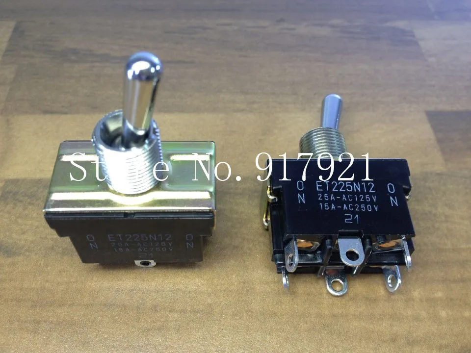 

[ZOB] The original Japanese Fuji FUJISOKU ET225N12 15A250V toggle switch toggle switch --5pcs/lot