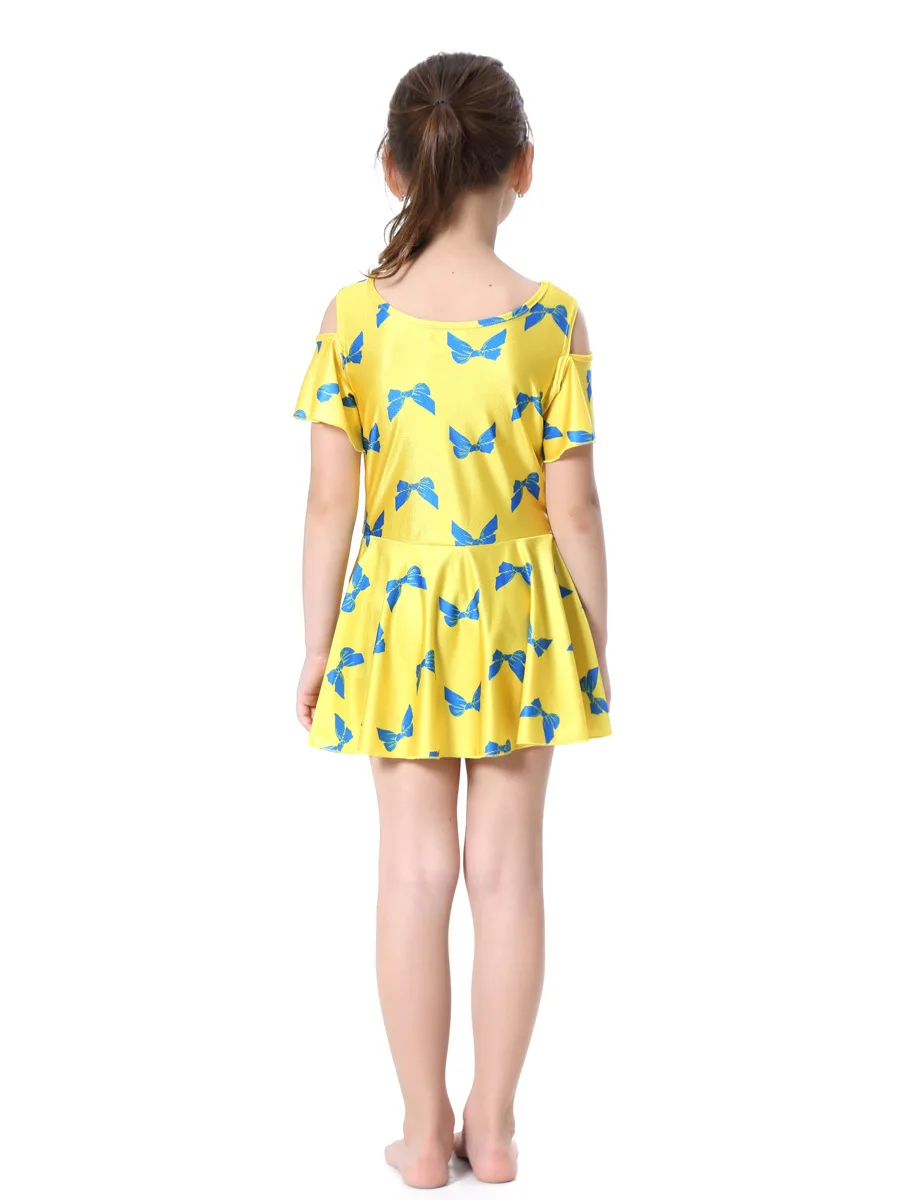 2017 новое поступление Мусульманский купальник для девочек детская юбка скромный