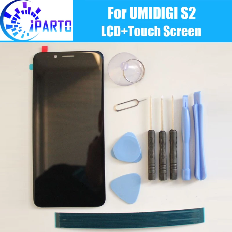 UMIDIGI S2 lcd + сенсорный экран 100% оригинальная стеклянная панель для UMI инструмент