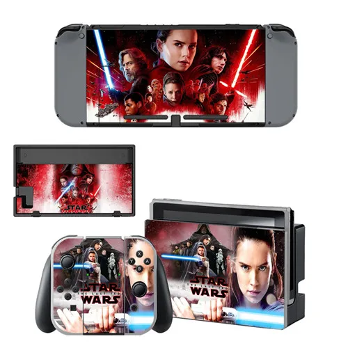 YSNS1029 Стикеры Звездных войн, nintendo switch, кожа, переключатель, Vinilo, наклейка для nintendo Switch, NS, консоль, контроллер Joy-con - Цвет: YSNS1029