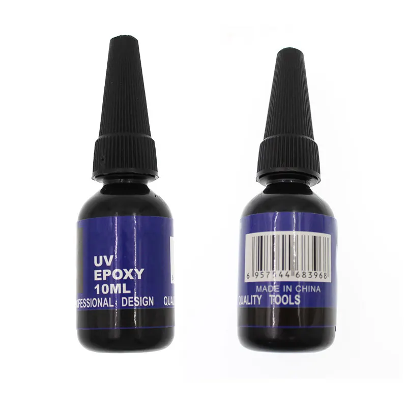 3 шт./компл. супер Жидкий УФ отверждаемая эпоксидная смола клей светодиодный