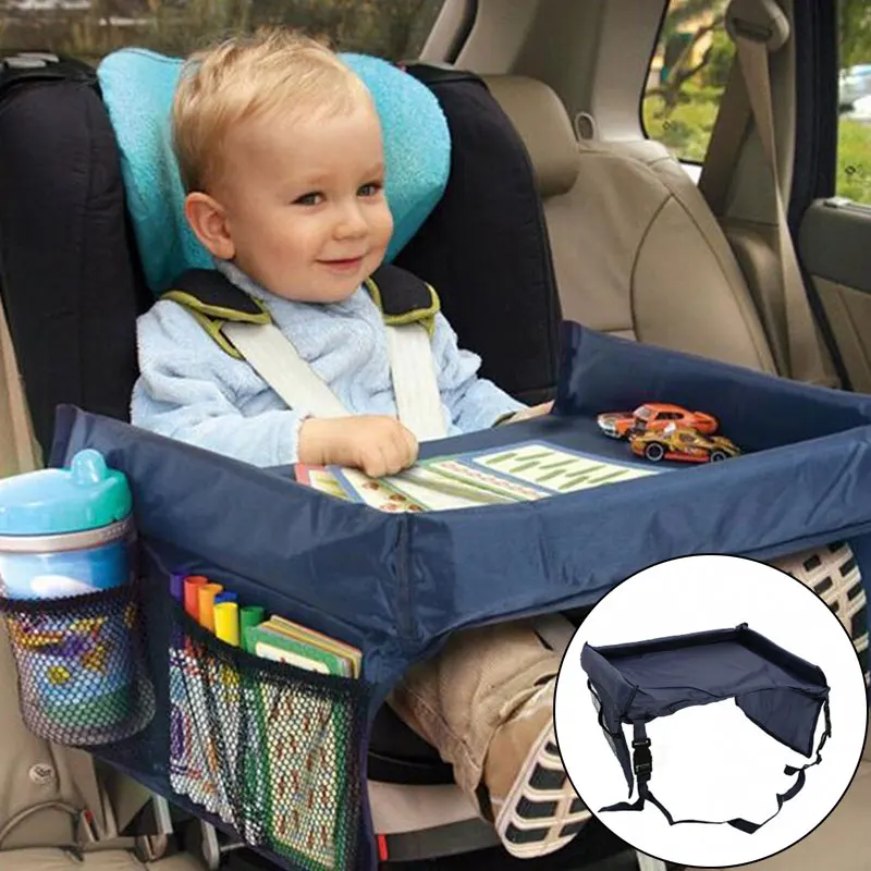 Поднос для детского автокресла детская коляска игрушка детей держатель воды