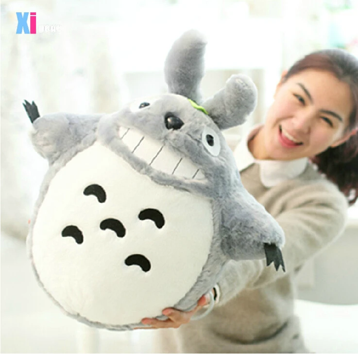 Горячая продажа 60 см знаменитый мультфильм Тоторо Плюшевые игрушки улыбающиеся
