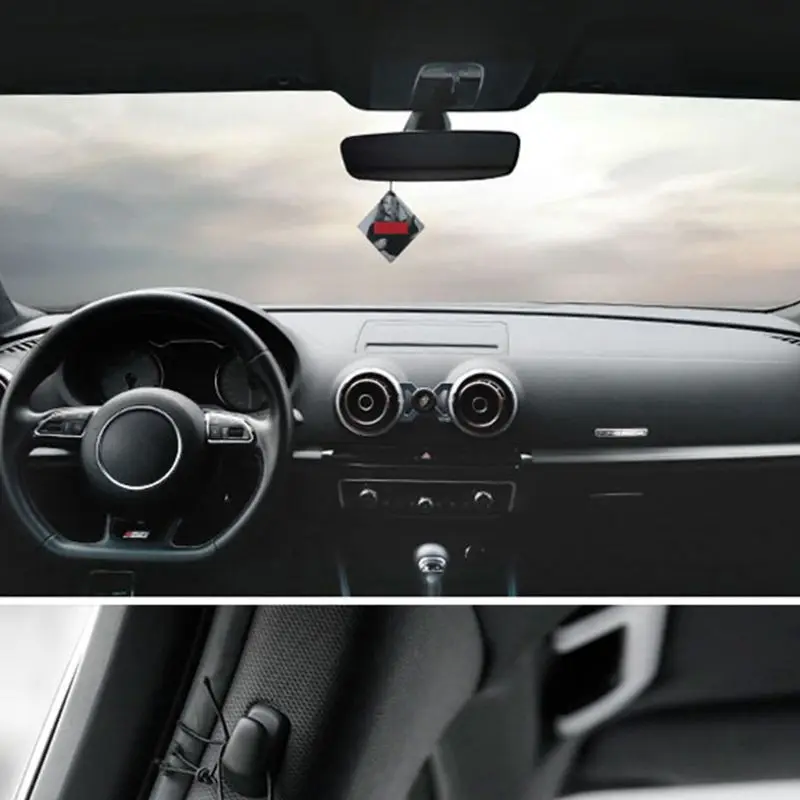 Красочные Стильные Висячие автомобильные Твердые парфюмерные бумаги для