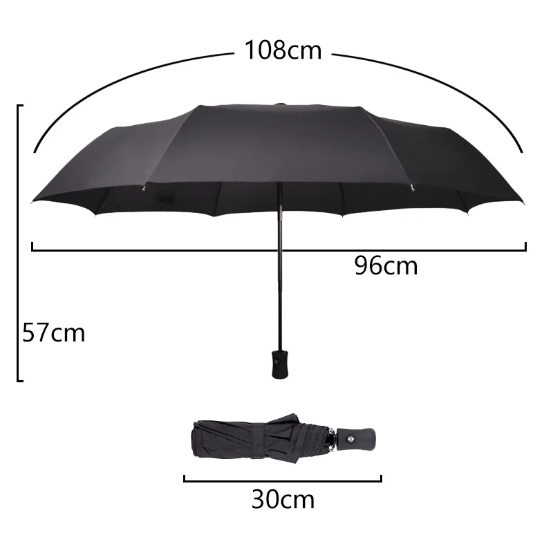 Автоматический зонт TOPX для мужчин и женщин креативный автоматический с 3