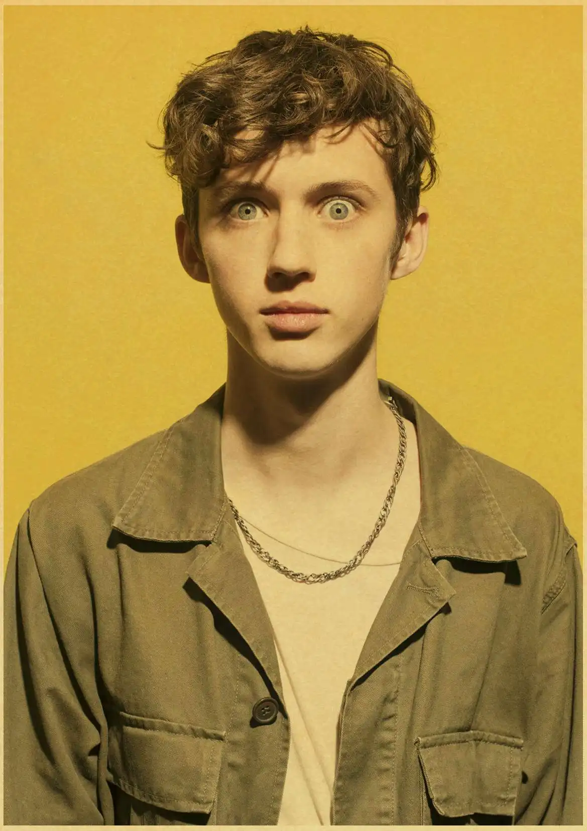 Австралия певец Troye Sivan альбом фото ретро постер ВИНТАЖНЫЙ ПЛАКАТ настенный Декор для дома Бар Кафе для детской комнаты - Цвет: D142