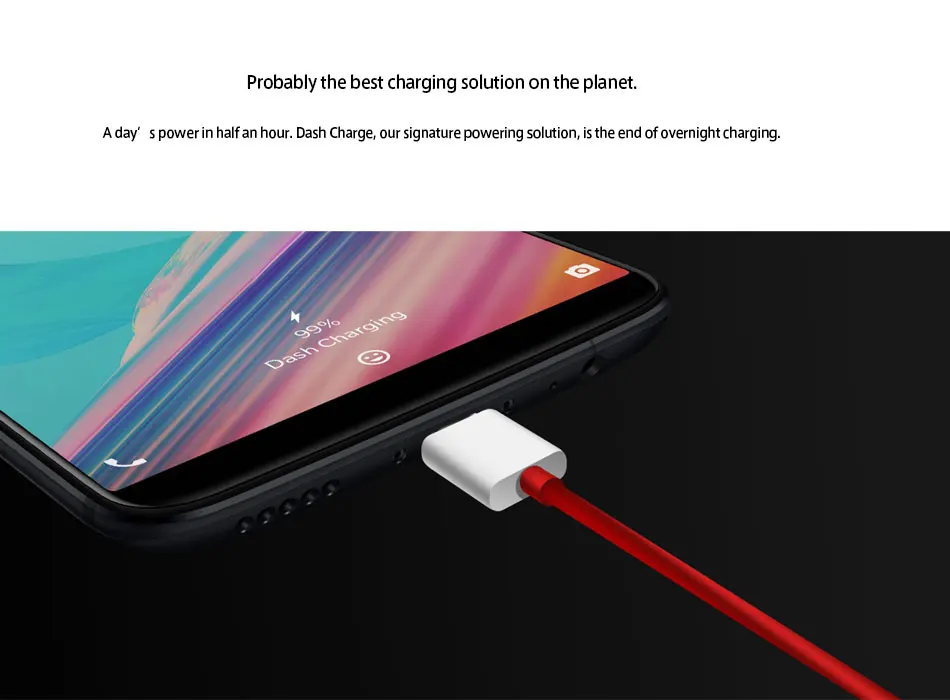 Мобильный телефон OnePlus 5T 4G LTE, 5,5 дюймов, 6 ГБ ОЗУ, 64 Гб ПЗУ, восьмиядерный смартфон Snapdragon 835, отпечаток пальца, две sim-карты, отпечаток пальца