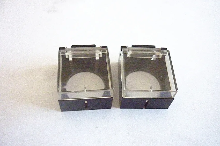 2PCS Emergency Push Button Switch Black Clear Protector Cover 16mm Hole | Обустройство дома