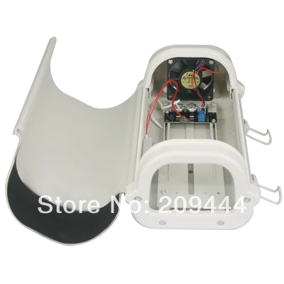 Защитная крышка для камеры видеонаблюдения с кронштейном вентилятора