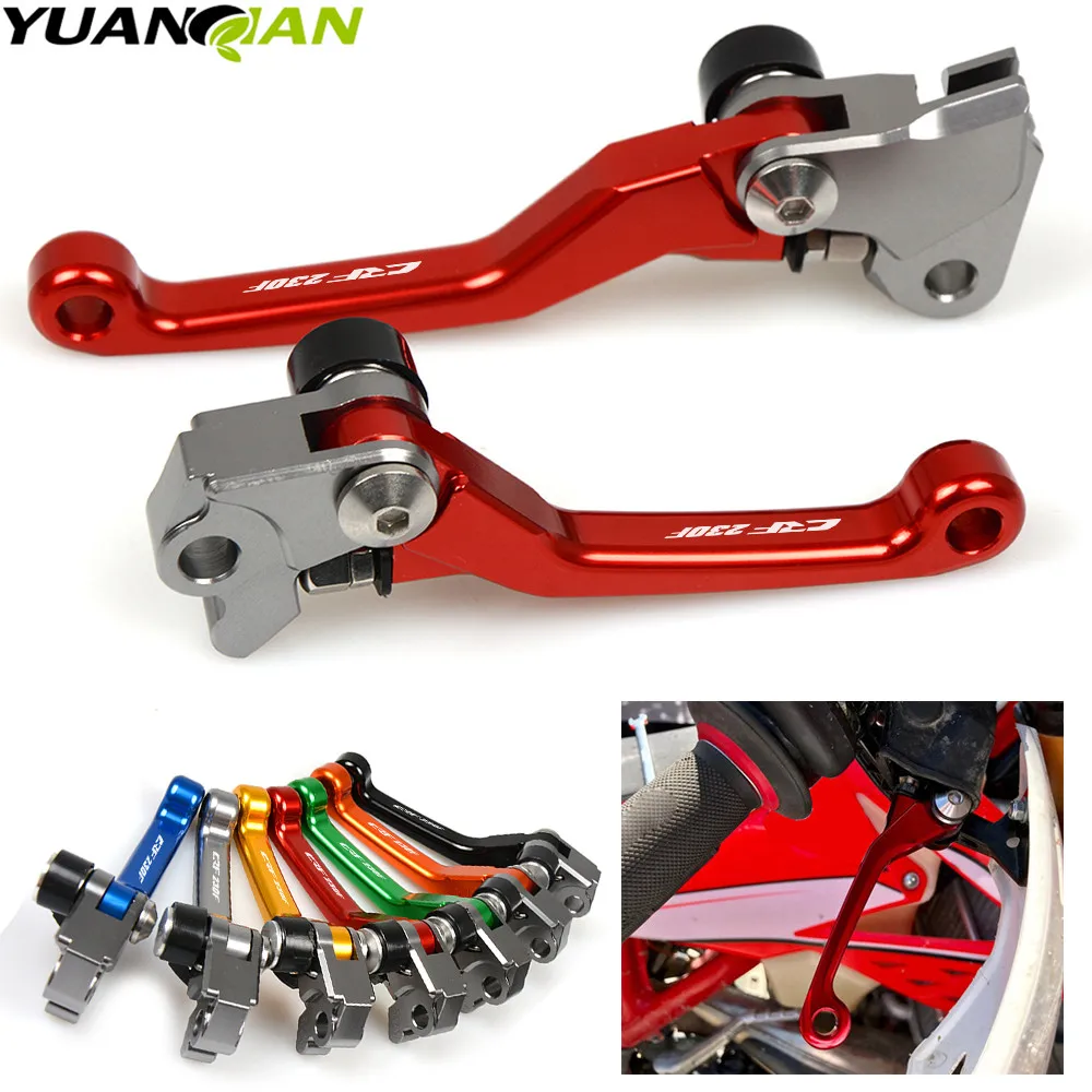 Мотокросс питбайк ЧПУ Сводные сцепные рычаги Ручка для Honda CRF230F CRF 230F 230 F 2003 2004 2005