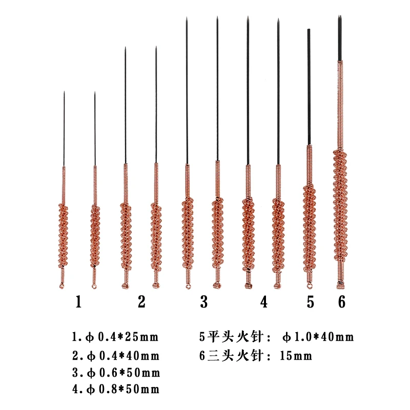 10 шт. иглоукалывание из вольфрамовой стали игла для терапии использование 0 4 мм/0 6