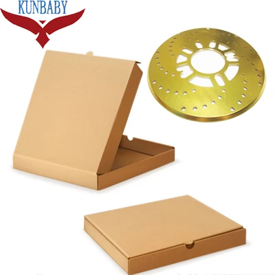 gold with box KUNBABY 2 шт. Универсальный алюминиевый дисковый тормоз ротор гоночные Чехлы барабан светильник синий/темно-синий/золотой/черный/красный/серебристый - Название цвета: gold with box