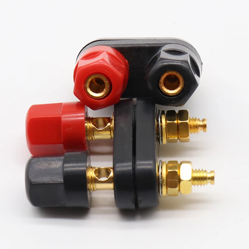 Лидер продаж качественные штекеры типа банан клеммы для пар красный и черный