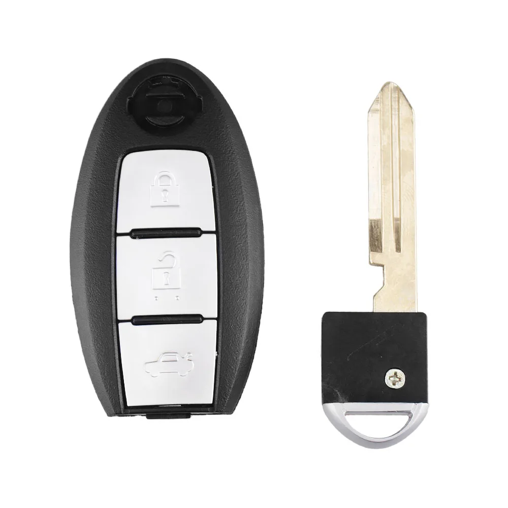 Умный чехол KEYYOU для ключа с дистанционным управлением 2 3 4 кнопками Nissan Rogue Teana Sentra