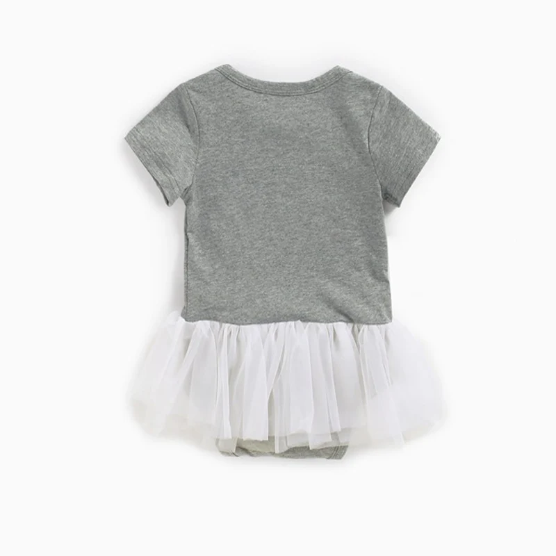 EABoutique/хлопковое платье из тюля для маленьких девочек милое детское с короткими