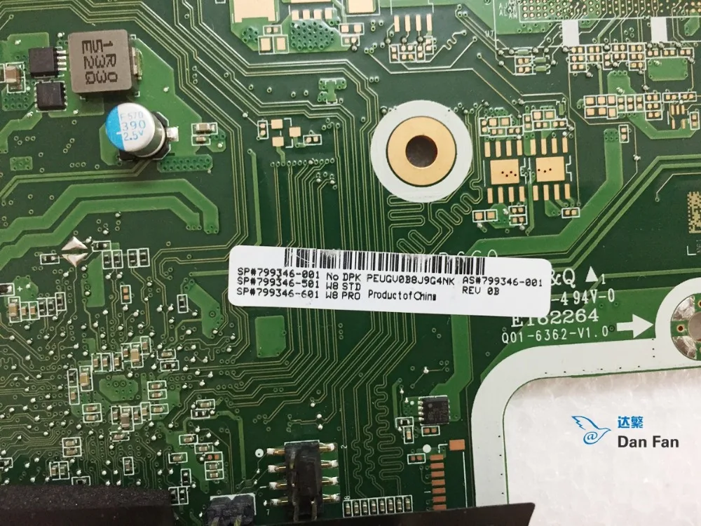 799346-001 аккумулятор большой емкости для hp павильон 23-Q 27-N материнская плата AIO 799346-501 DA0N61MB6G0 материнская плата тестирование полностью работу