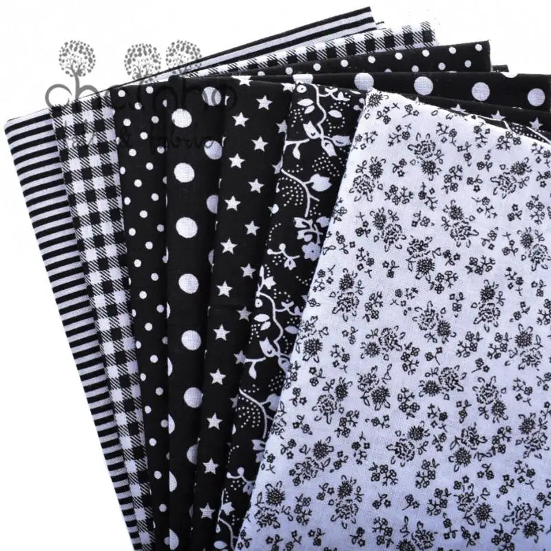7 шт. тонкая хлопчатобумажная ткань 50 х50 см BCC01B|cotton fabric patchwork|fabric patchworkcloth |