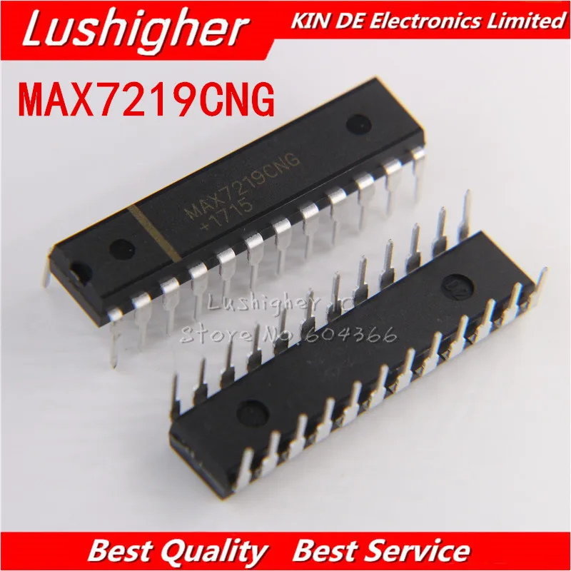 5 шт. MAX7219CNG DIP24 MAX7219 DIP 24 новый оригинальный| |