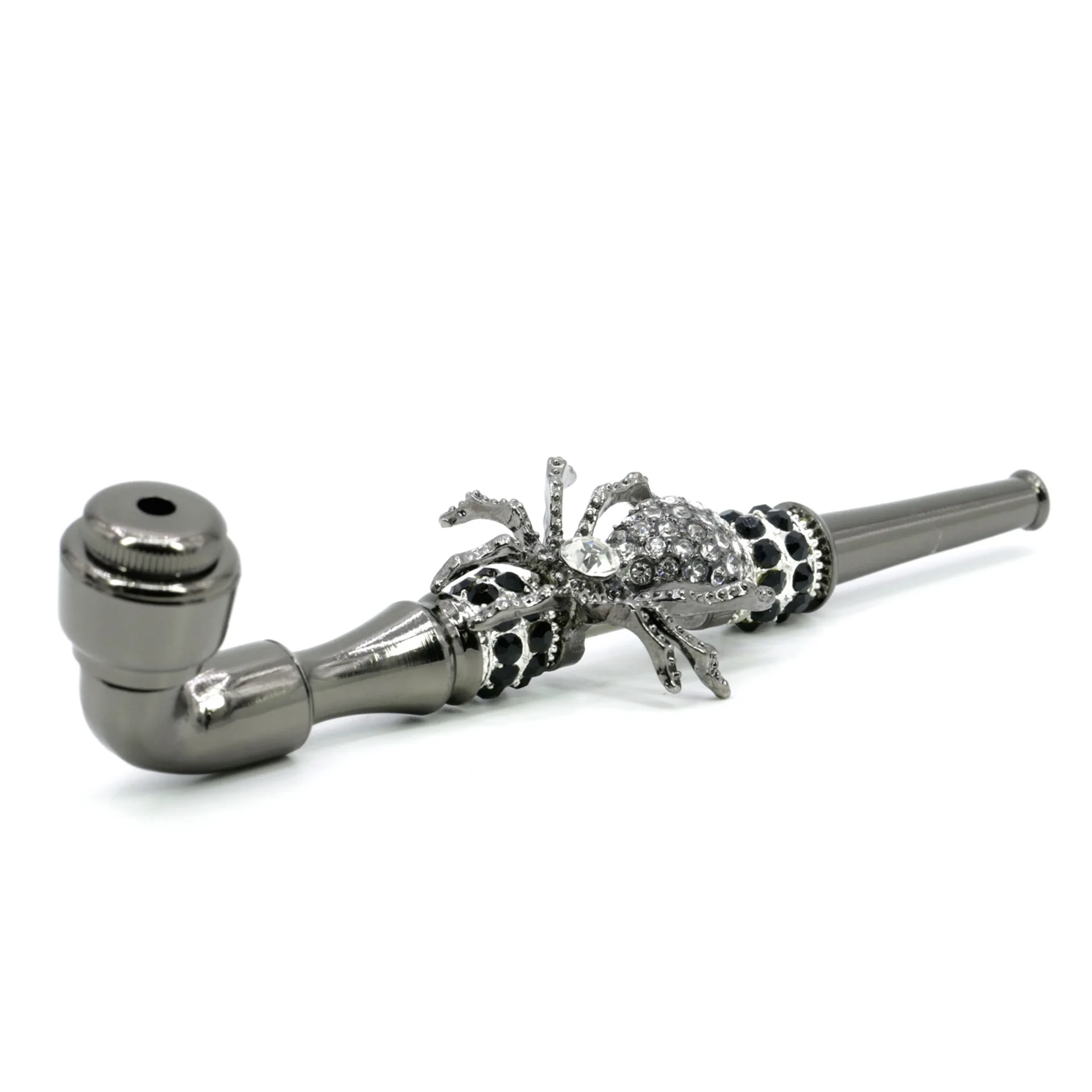 Metal Pipe spider Jamaica Rasta Herb/Tobacco/Smoking Pipes Mill Smoke Detectors Water Shisha Hookah Cigarette Cigar Tube | Дом и сад