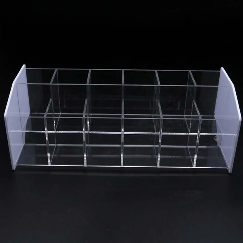Акриловый стеллаж для ручек 2 слоя держателя шариковая ручка рамка маркер