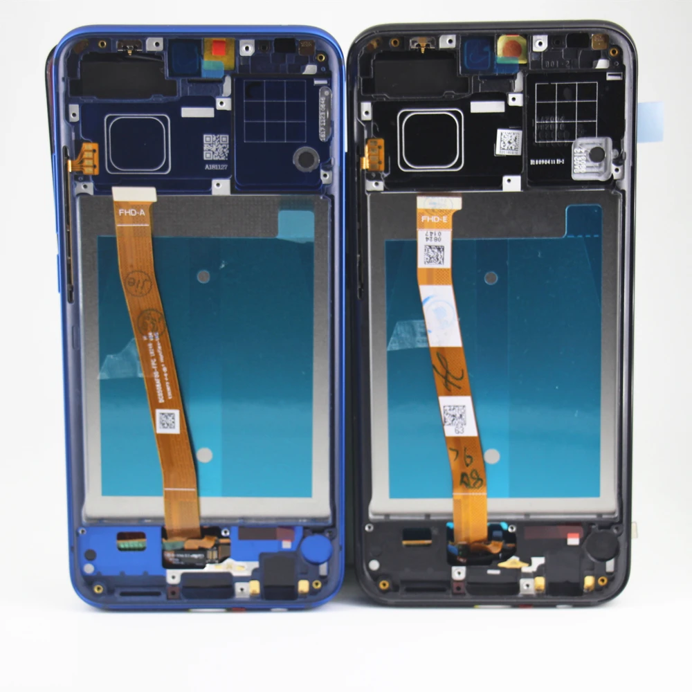 Оригинальный протестированный с отпечатком пальца для huawei honor 10 COL L29 ЖК дисплей +