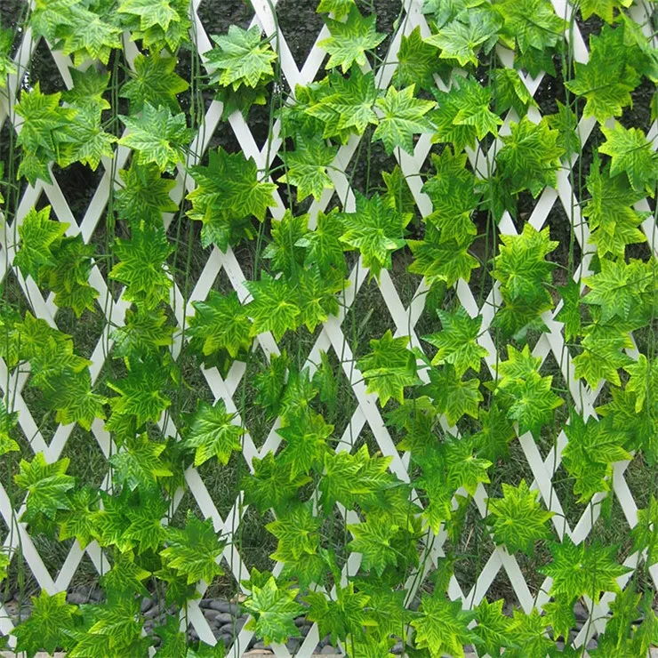 Осень кленовый лист гирлянда шелковая лоза Свадебный сад Декор 24 шт./лот|silk vine|maple