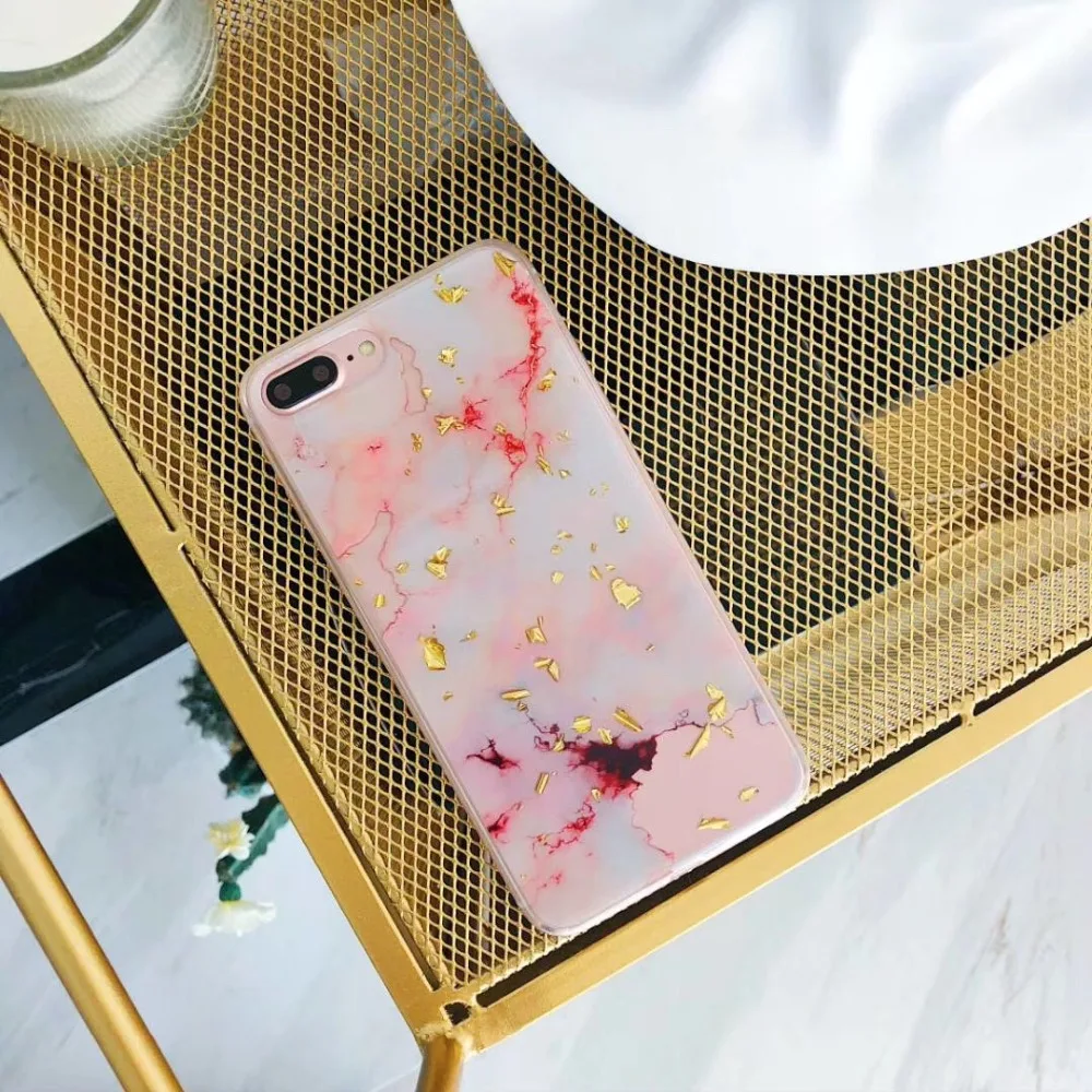 Новый мраморный чехол для телефона iPhone6 6 Plus 7 8 задняя крышка Iphone |