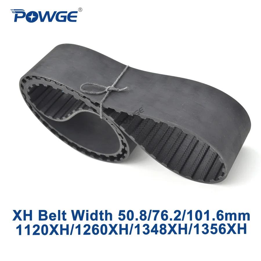 Синхронный ремень POWGE Inch XH 1120XH/1260XH/1348XH/1356XH зубы 128 144 154 155 ширина 50 8/76 2/101 6 мм