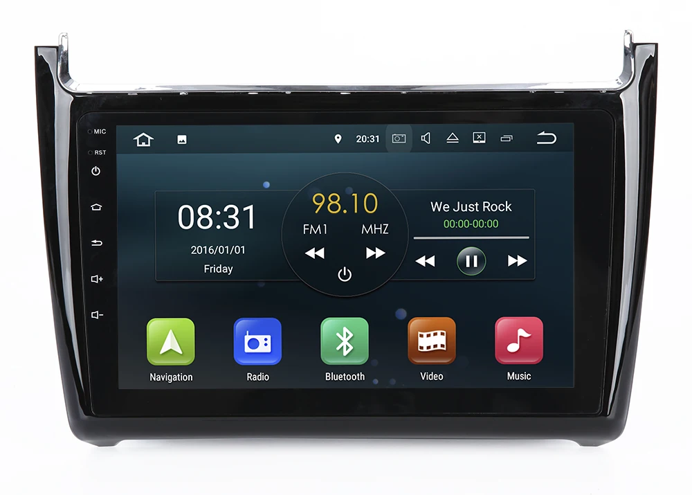 9 дюймовый автомобильный DVD плеер с 4 Гб ОЗУ система Android 8 0 GPS навигация