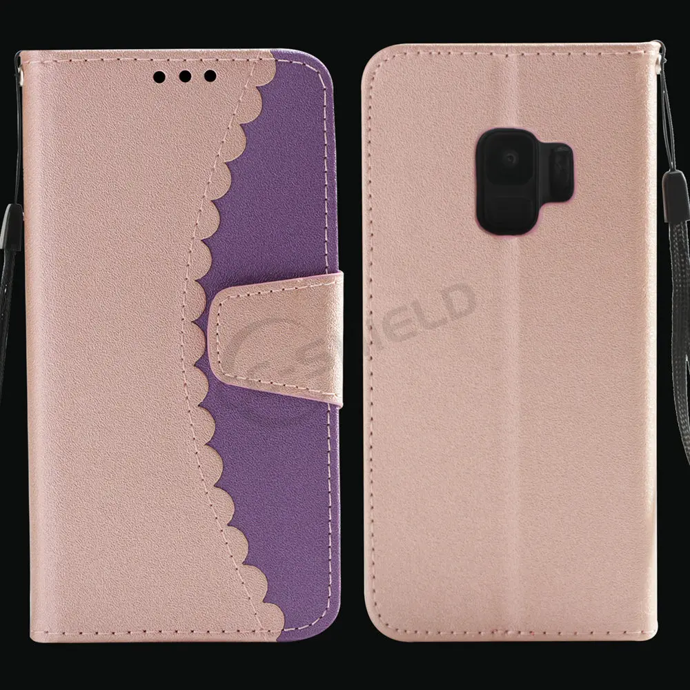 Кожаный чехол для телефона Samsung Galaxy S9 9S G960 G960F SM G960F/DS кошелек кобура с откидной