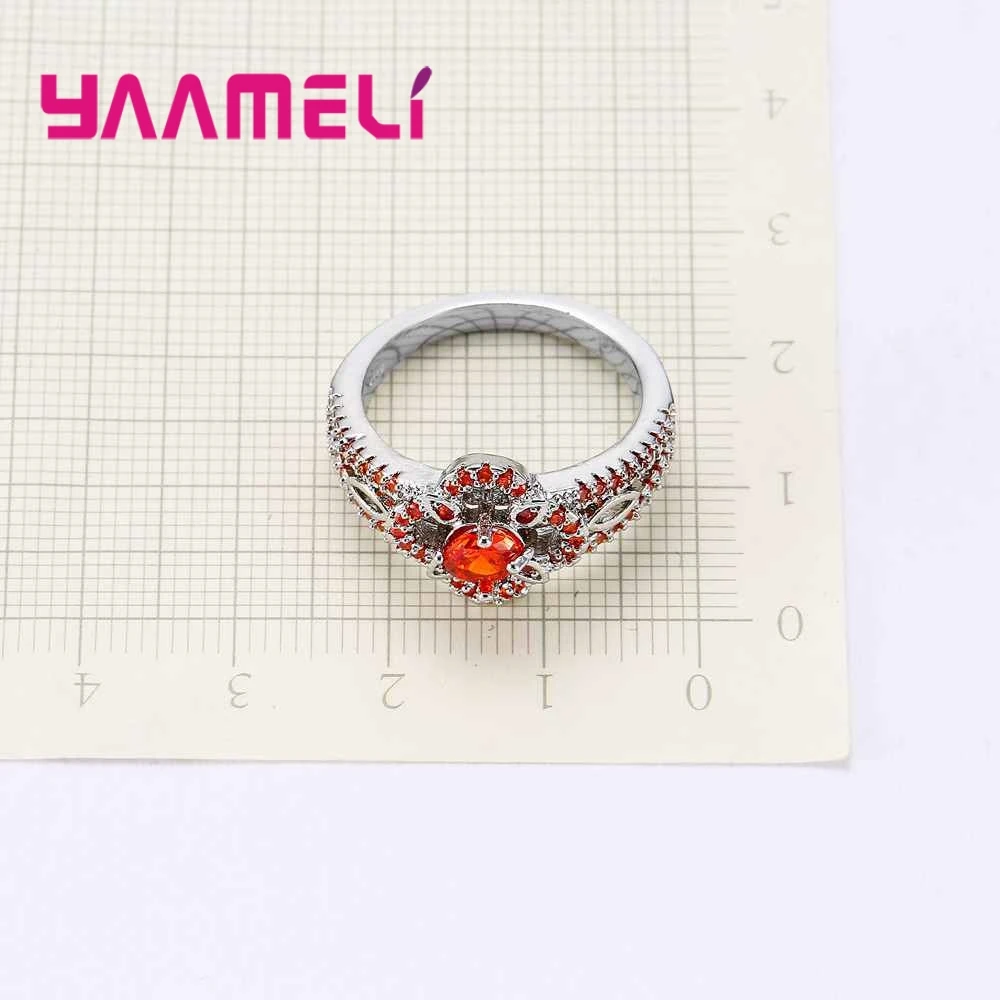 Элегантный роскошный красный прозрачный кристалл кубический циркон хорошие