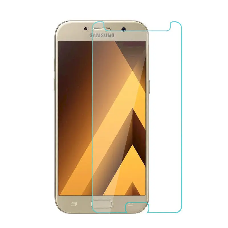 Закаленное стекло для Samsung защитное пленка на экран Galaxy J3 J5 J7 A3 A5 A7 2015 2016 2017 A6 A8 Plus