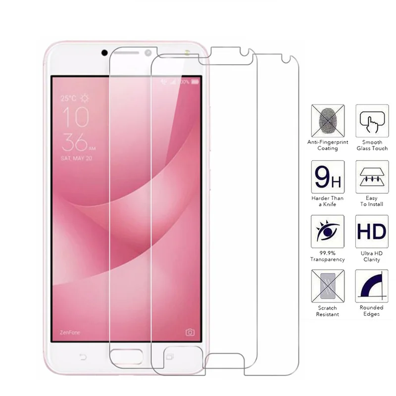 Закаленное стекло Lovekiss для Asus Zenfone 2 3 Laser 4 Max Selfie Pro Go ZC520KL ZC520TL ZC554KL zb452кг ZE554KL