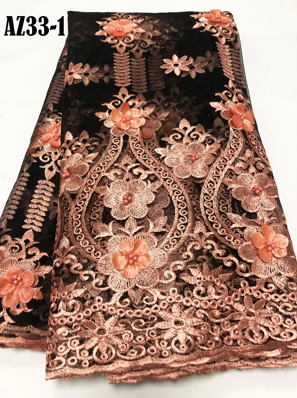 Нигерийская кружевная ткань для свадьбы 2019 африканская французская