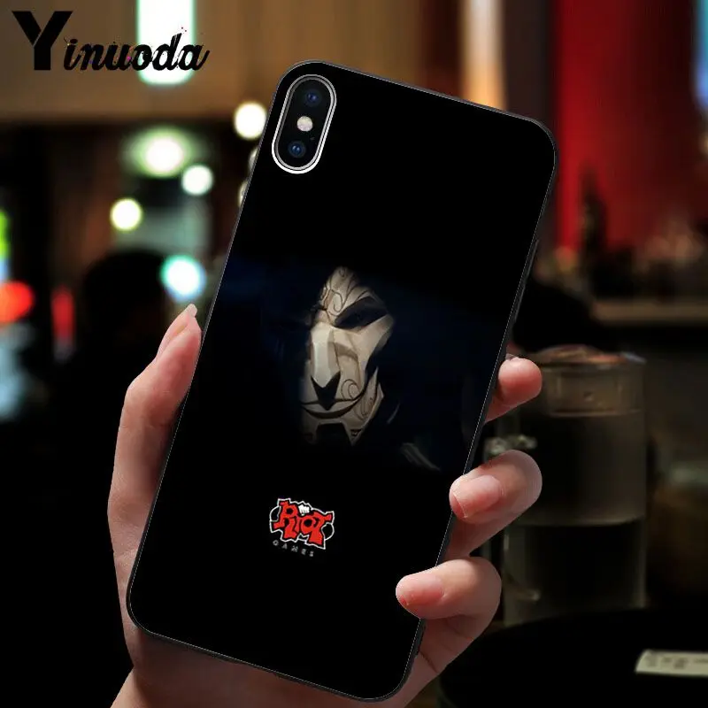 11pro MAX League of legends Khada Jhin Роскошный Уникальный Дизайн чехол для телефона iPhone 8 7 6 6S Plus X