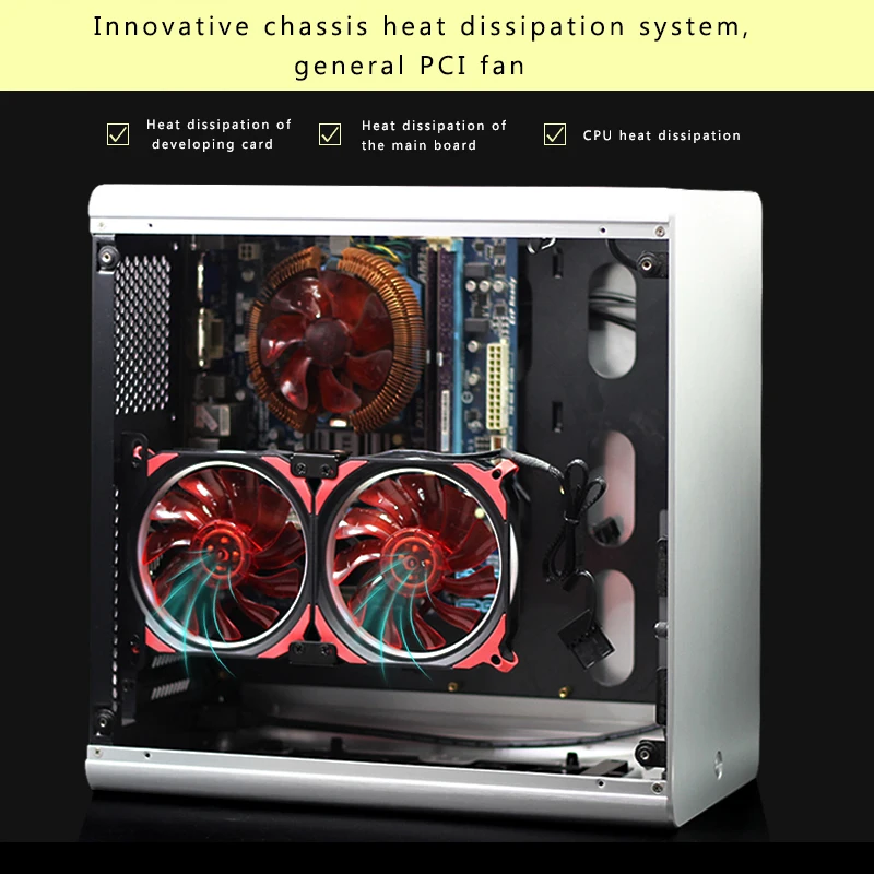 Кулер для компьютера/ПК CPU/GPU/VGA охлаждающий вентилятор видеокарты тихий