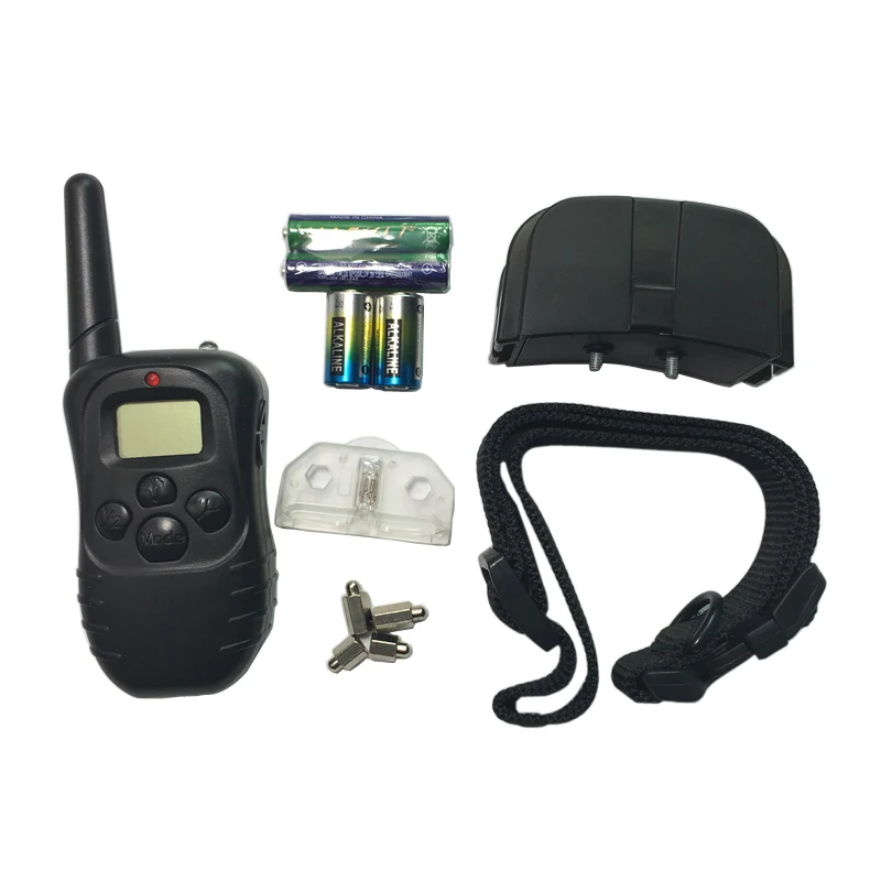 Электронный ошейник для дрессировки собак с ЖК дисплеем и пультом