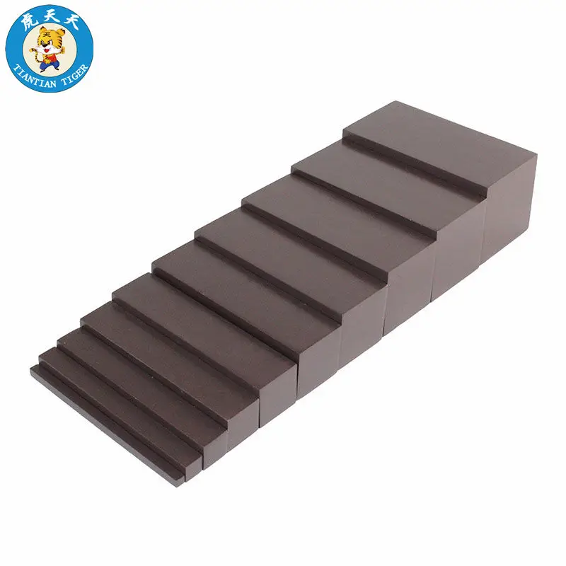 Деревянные игрушки Монтессори для детей сенсорные учебные принадлежности