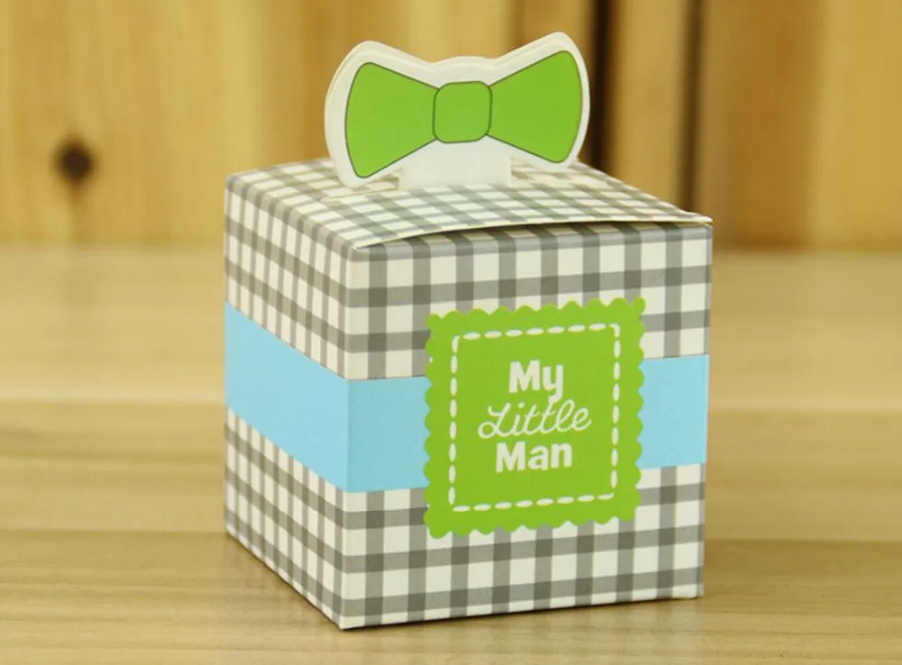 Креативная сумка для конфет gentalman My little man новая свадьбы Очаровательная душа
