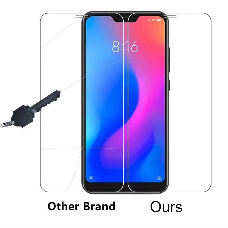 2.5D прозрачное стекло для Redmi Note 7 6 Pro Защитная пленка экрана Xiaomi MI 9 8 A2 Lite 9Se Mix3 2S