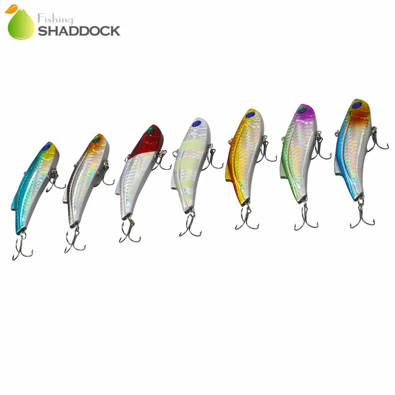 Shaddock Fishing 7 шт. 9 см 27 г свинцовый Воблер для рыбалки крючки лазерные тонущие