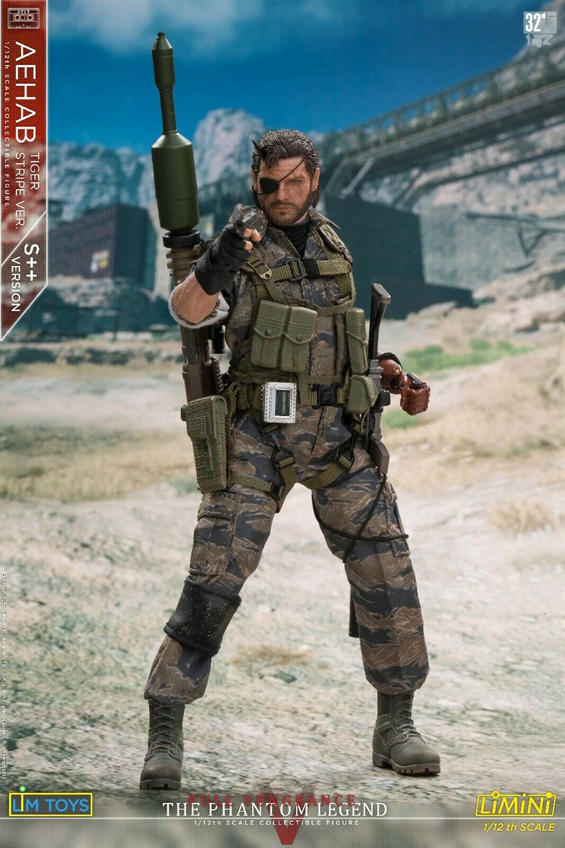 LIM TOYS 1/12 Ismael голова лепить и тело и оружие модели набор LIMINI AEHAB игрушки