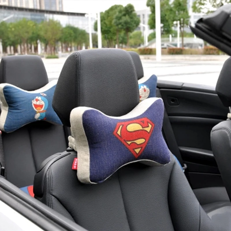 Bone шеи подушка хлопок для опираясь на Мультфильм памяти салона подушки шейный