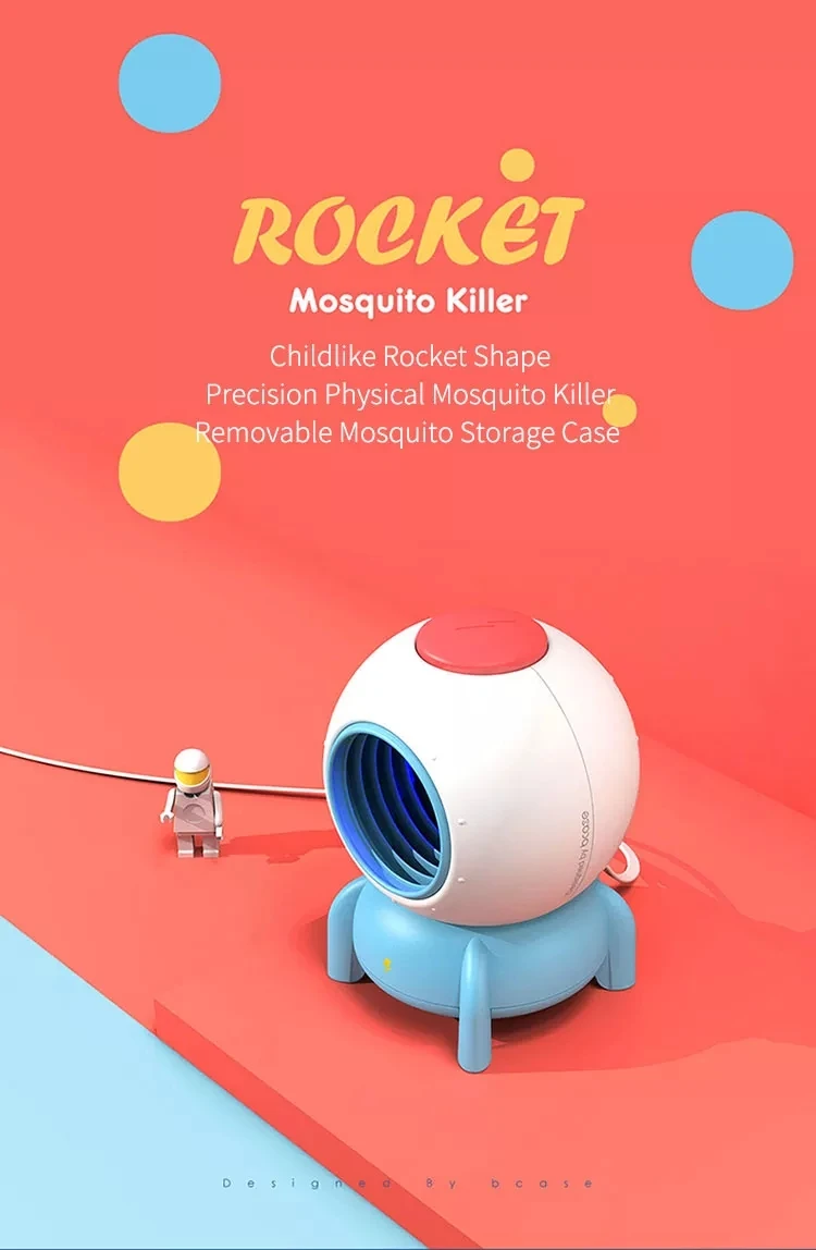 Xiaomi Bcase Rocket Mosquito Killer USB Электрический фотокаталитический репеллент против комаров насекомых Killer детская лампа от Насекомых ловушка УФ свет