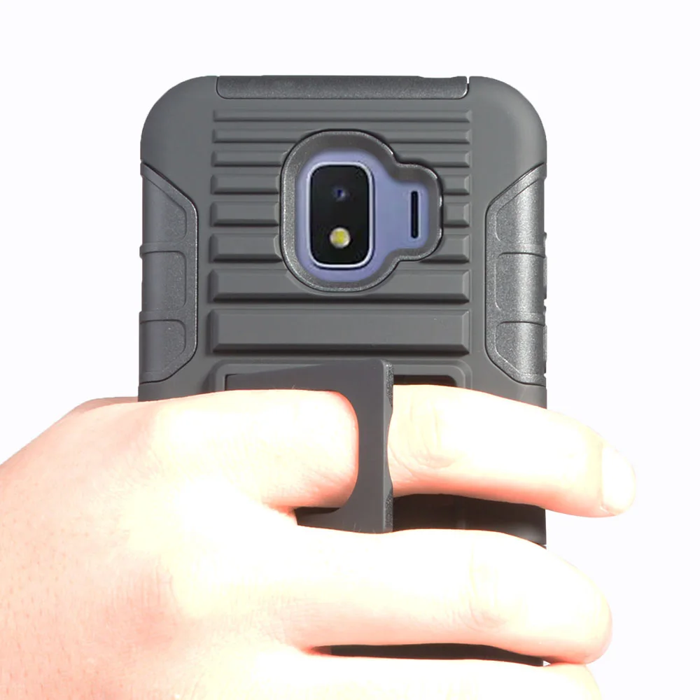 Magnetic Ring Stand Heavy Duty Hybrid Rugged Case Belt Clip Swivel Holster Anti Drop Cover For Samsung Galaxy J2 Core J260 J260F | Мобильные