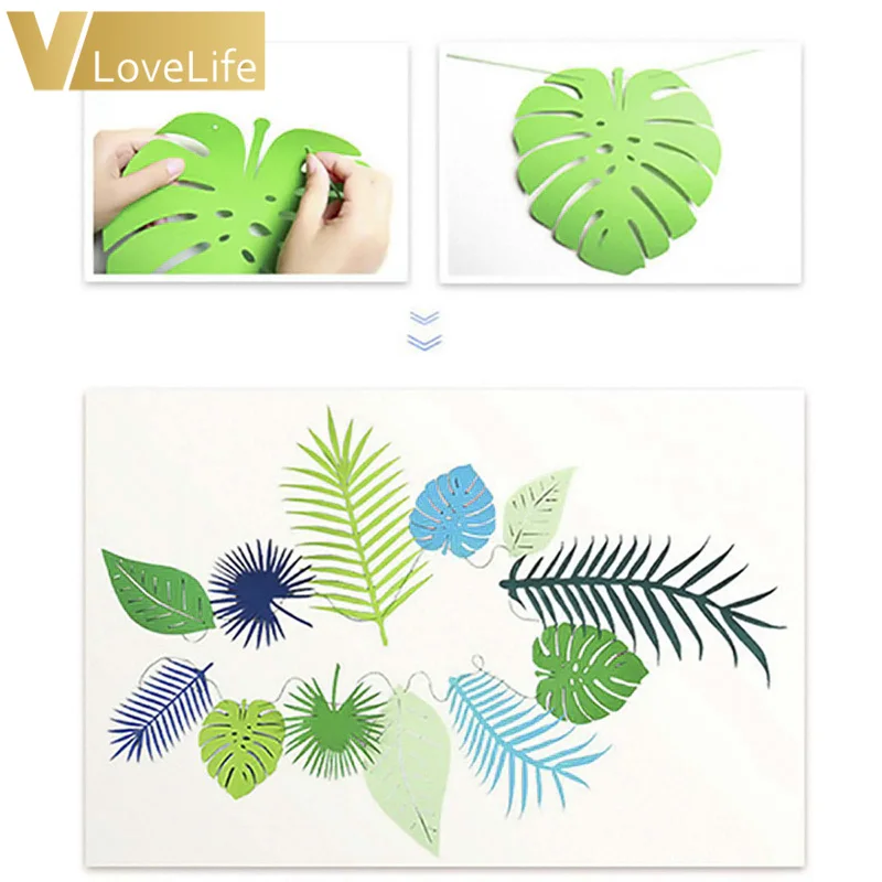 6 шт. Разноцветные бумажные украшения в виде черепахи|Украшения своими руками для