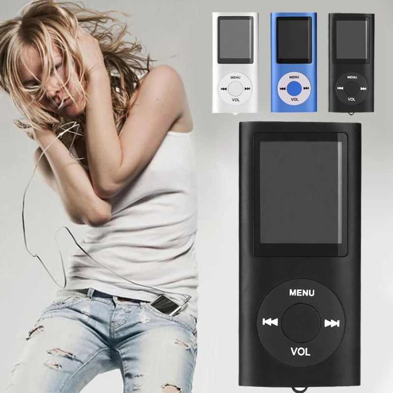 ЖК-дисплей музыкальный медиаплеер MP4 с fm-радио портативные аудио и видео плееры |